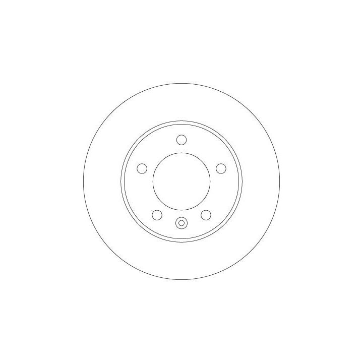 Stabdžių diskas TRW DF6120