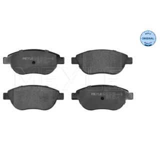 Stabdžių trinkelių rinkinys, diskinis stabdys MEYLE 025 237 0819