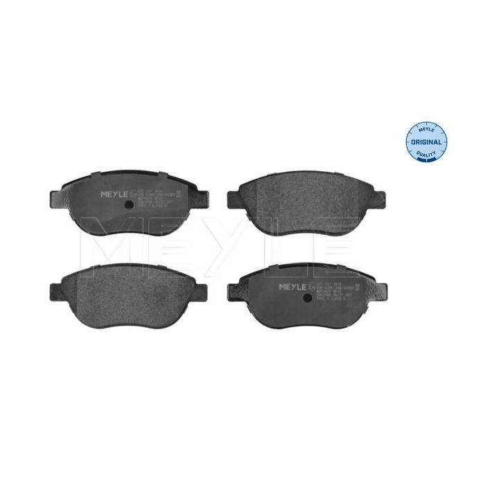 Stabdžių trinkelių rinkinys, diskinis stabdys MEYLE 025 237 0819