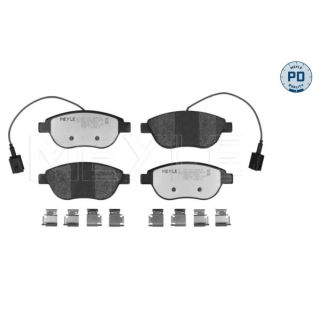 Stabdžių trinkelių rinkinys, diskinis stabdys MEYLE 025 237 0918/PD