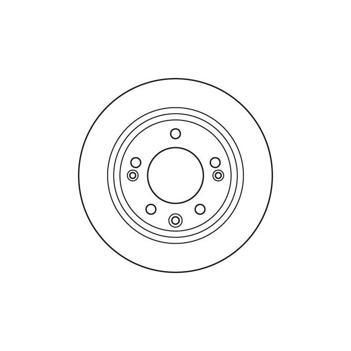 Stabdžių diskas TRW DF6123