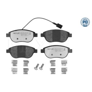 Stabdžių trinkelių rinkinys, diskinis stabdys MEYLE 025 237 0919/PD