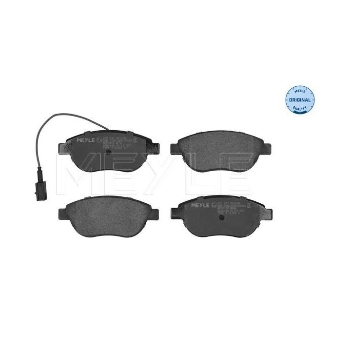 Stabdžių trinkelių rinkinys, diskinis stabdys MEYLE 025 237 0919/W