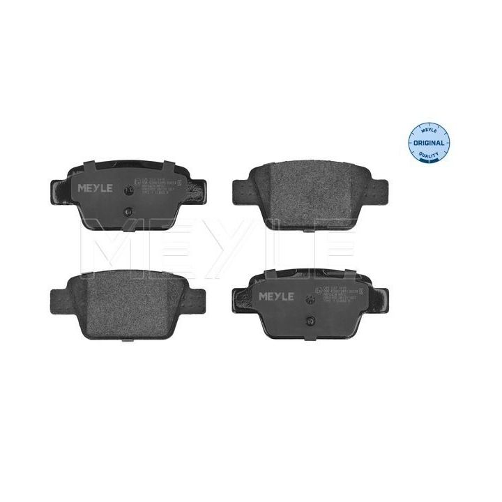 Stabdžių trinkelių rinkinys, diskinis stabdys MEYLE 025 237 1415