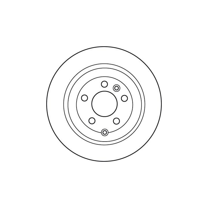 Stabdžių diskas TRW DF6129