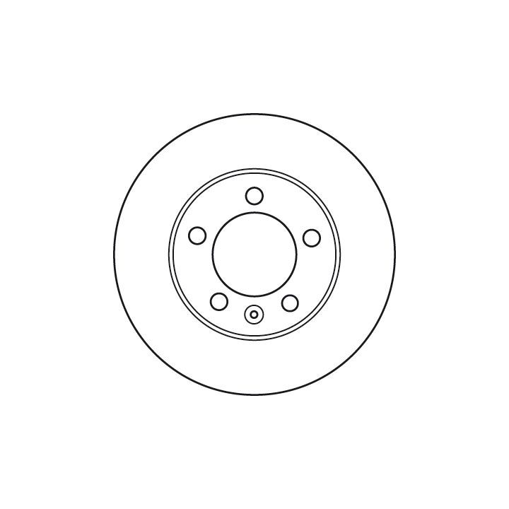 Stabdžių diskas TRW DF6131S