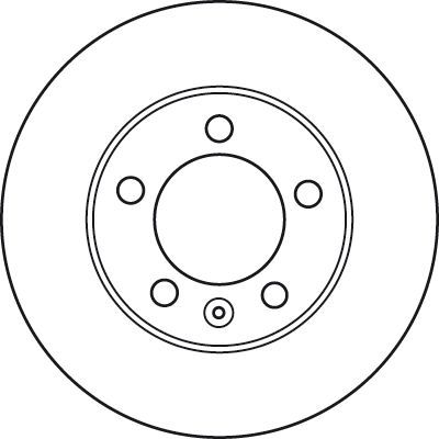 Stabdžių diskas TRW DF6131S