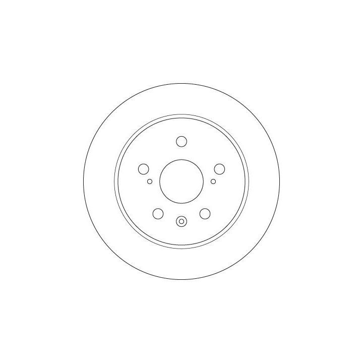 Stabdžių diskas TRW DF6178