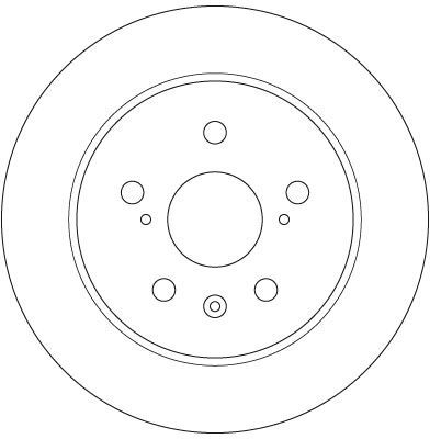 Stabdžių diskas TRW DF6178