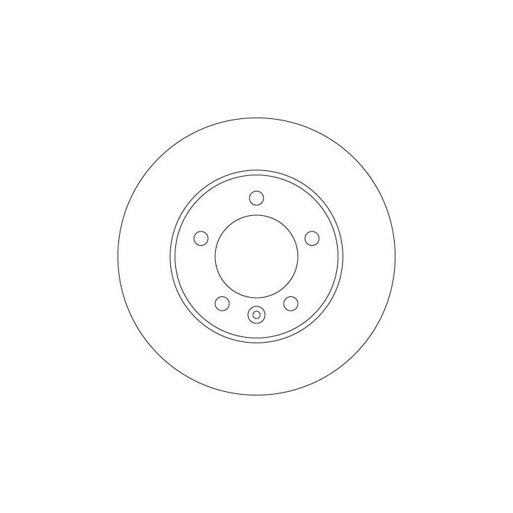 Stabdžių diskas TRW DF6179