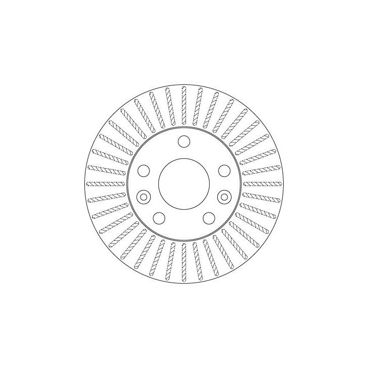 Stabdžių diskas TRW DF6200