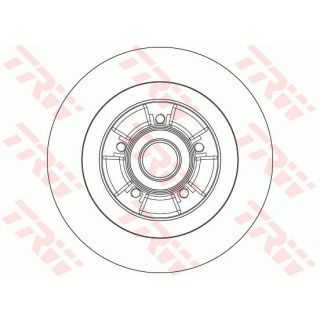 Stabdžių diskas TRW DF6202BS