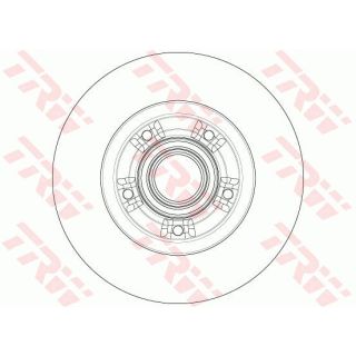 Stabdžių diskas TRW DF6203BS