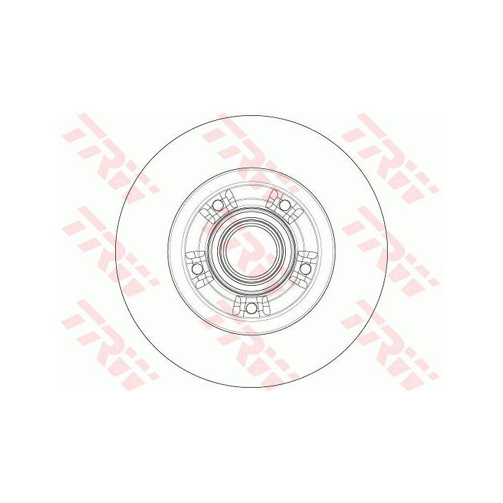 Stabdžių diskas TRW DF6203BS