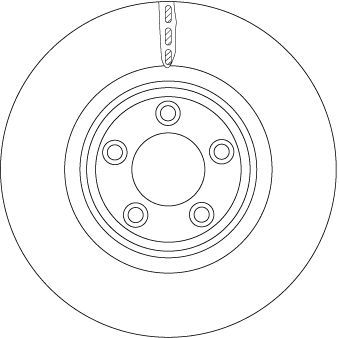 Stabdžių diskas TRW DF6223S
