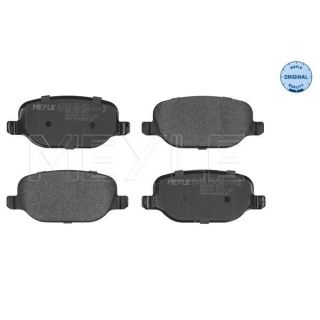 Stabdžių trinkelių rinkinys, diskinis stabdys MEYLE 025 237 6017