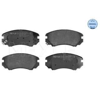 Stabdžių trinkelių rinkinys, diskinis stabdys MEYLE 025 238 9116/W