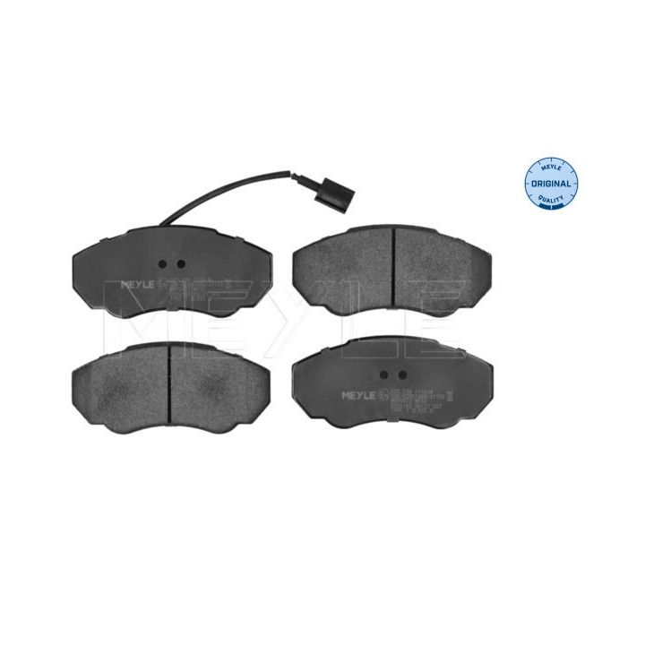 Stabdžių trinkelių rinkinys, diskinis stabdys MEYLE 025 239 1719/W