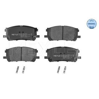 Stabdžių trinkelių rinkinys, diskinis stabdys MEYLE 025 239 8916