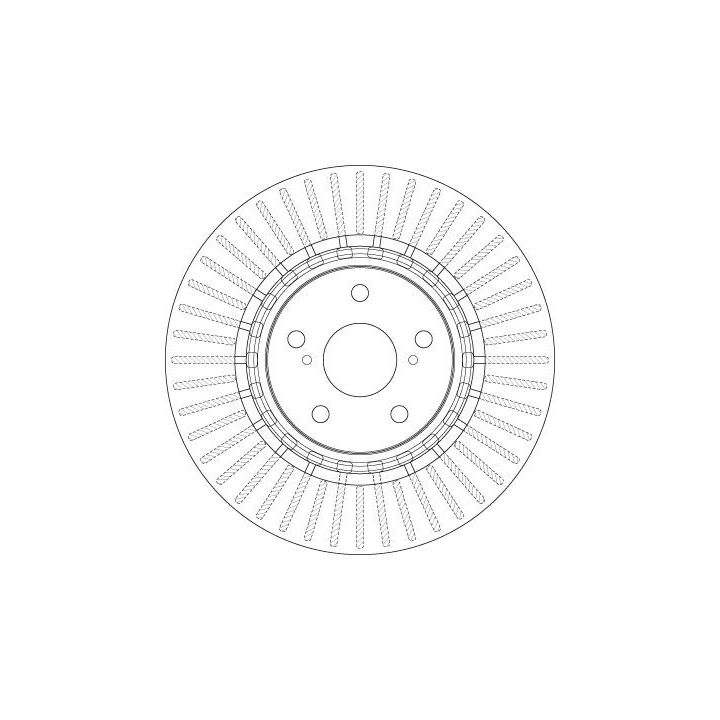 Stabdžių diskas TRW DF6265