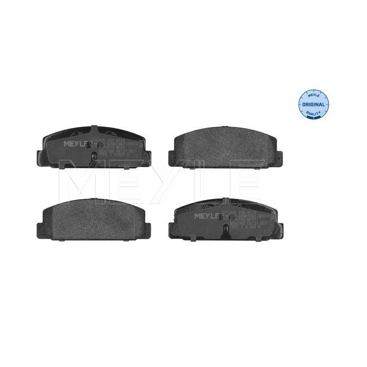 Stabdžių trinkelių rinkinys, diskinis stabdys MEYLE 025 240 4514