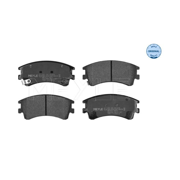Stabdžių trinkelių rinkinys, diskinis stabdys MEYLE 025 240 4618/W