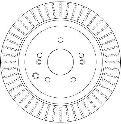 Stabdžių diskas TRW DF6330