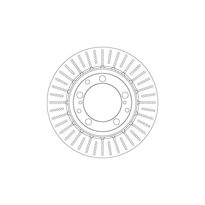 Stabdžių diskas TRW DF6336