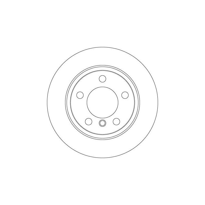 Stabdžių diskas TRW DF6353