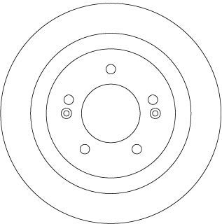 Stabdžių diskas TRW DF6367