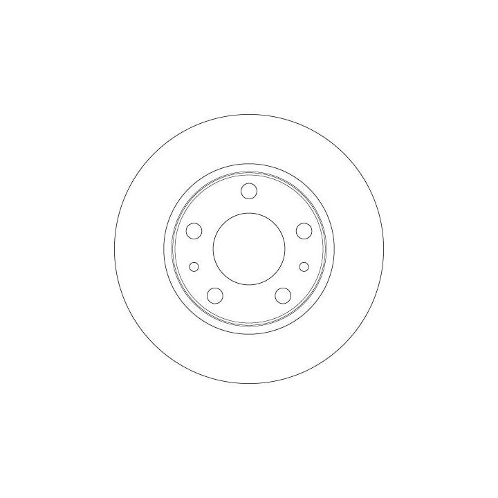 Stabdžių diskas TRW DF6412