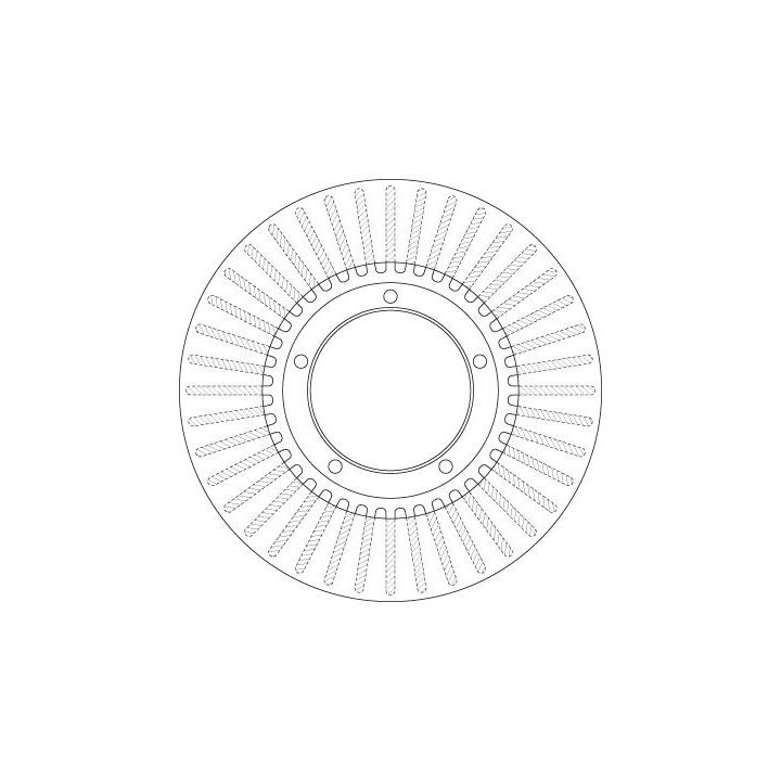 Stabdžių diskas TRW DF6486