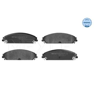 Stabdžių trinkelių rinkinys, diskinis stabdys MEYLE 025 241 6417/W