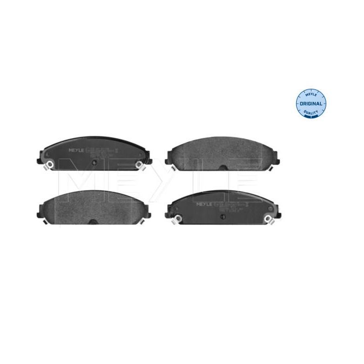 Stabdžių trinkelių rinkinys, diskinis stabdys MEYLE 025 241 6417/W