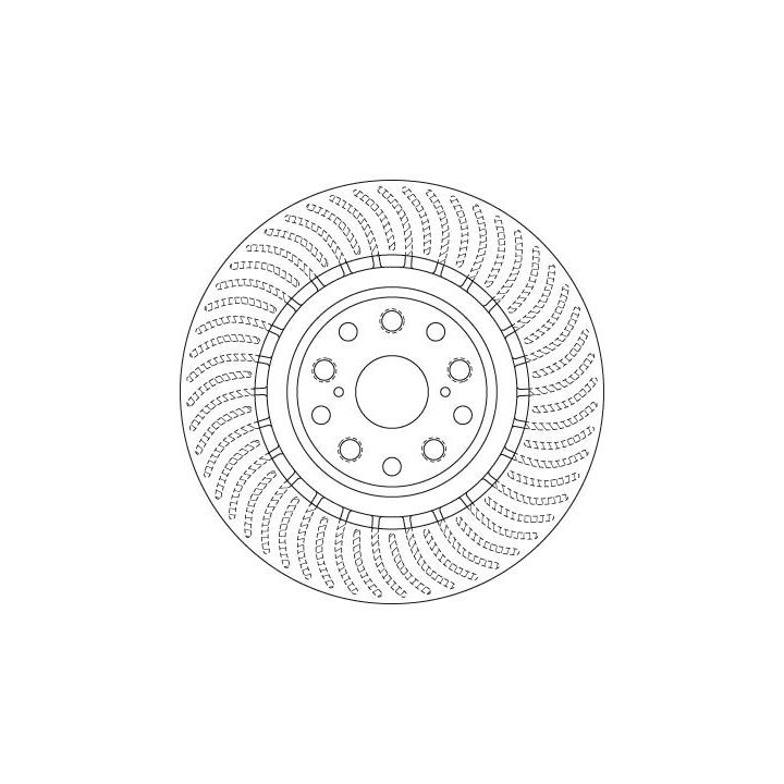 Stabdžių diskas TRW DF6489S