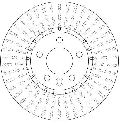 Stabdžių diskas TRW DF6499S