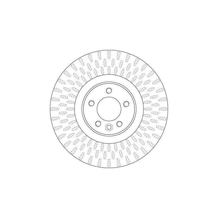 Stabdžių diskas TRW DF6508S