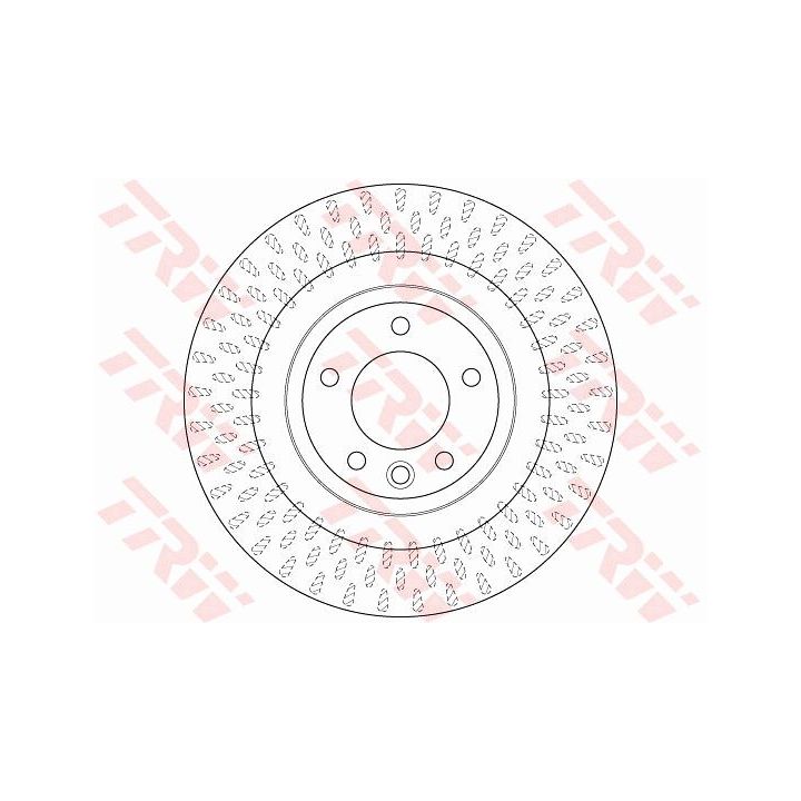 Stabdžių diskas TRW DF6528S