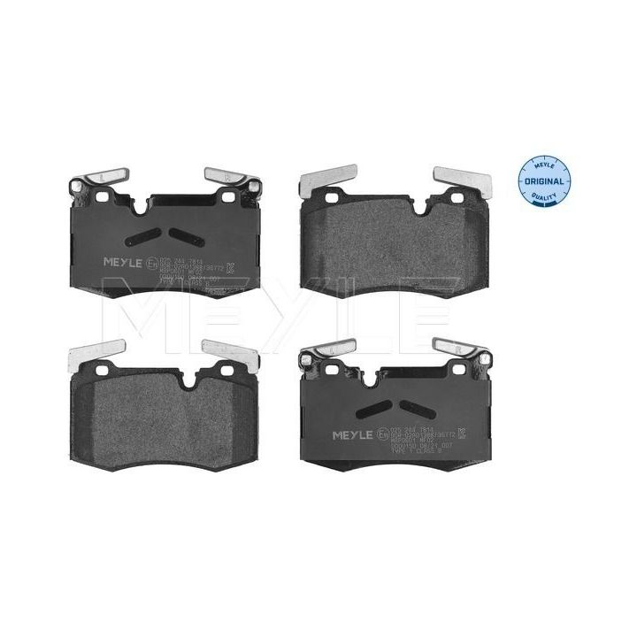 Stabdžių trinkelių rinkinys, diskinis stabdys MEYLE 025 244 7814