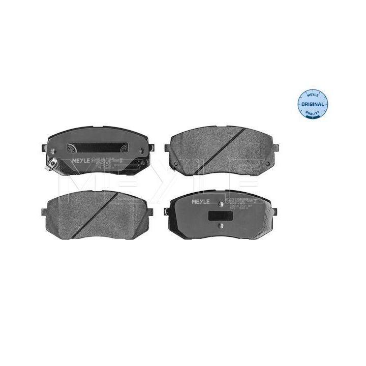 Stabdžių trinkelių rinkinys, diskinis stabdys MEYLE 025 245 0116/W