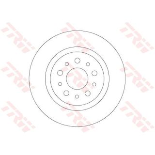Stabdžių diskas TRW DF6714