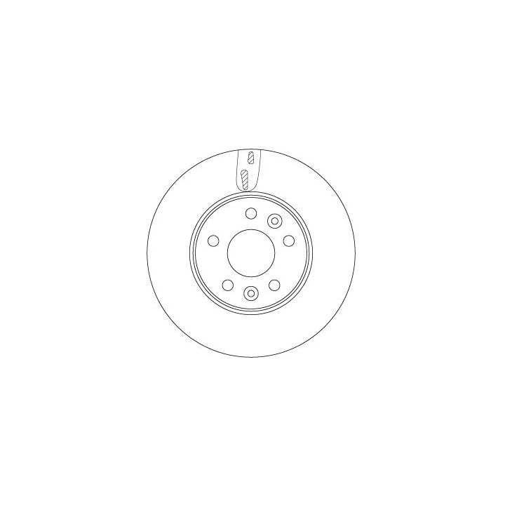 Stabdžių diskas TRW DF6751S