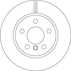 Stabdžių diskas TRW DF6799