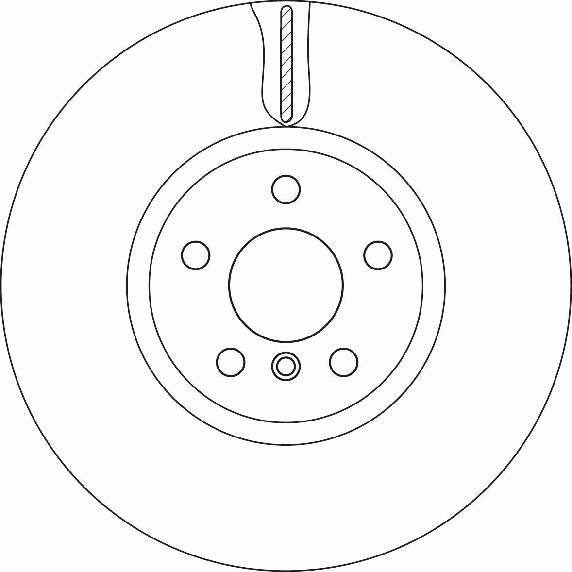 Stabdžių diskas TRW DF6845S