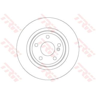 Stabdžių diskas TRW DF6886