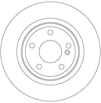 Stabdžių diskas TRW DF6886