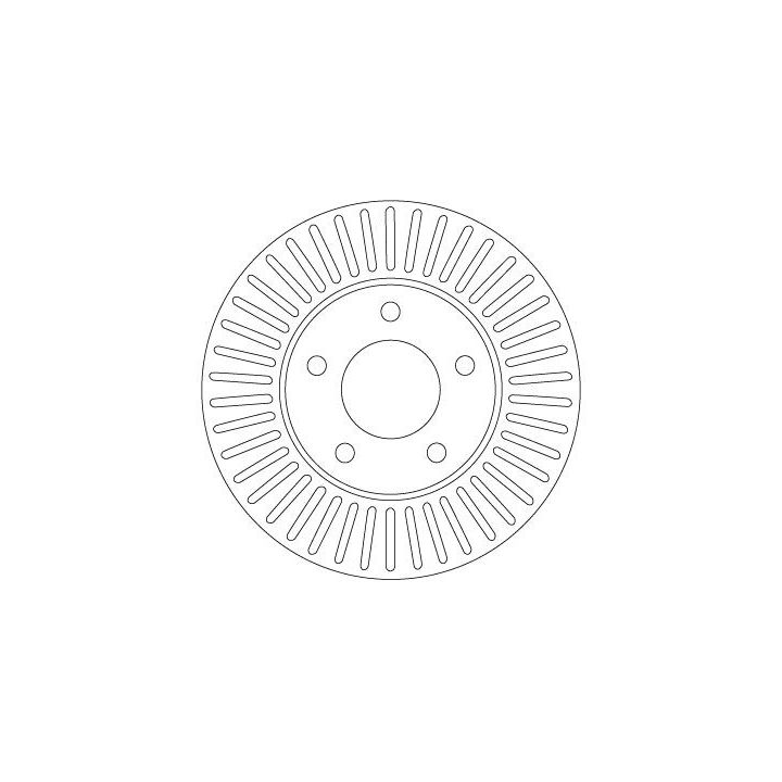 Stabdžių diskas TRW DF6922