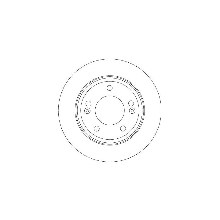 Stabdžių diskas TRW DF6937