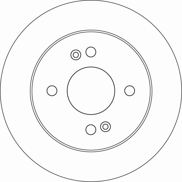 Stabdžių diskas TRW DF6949