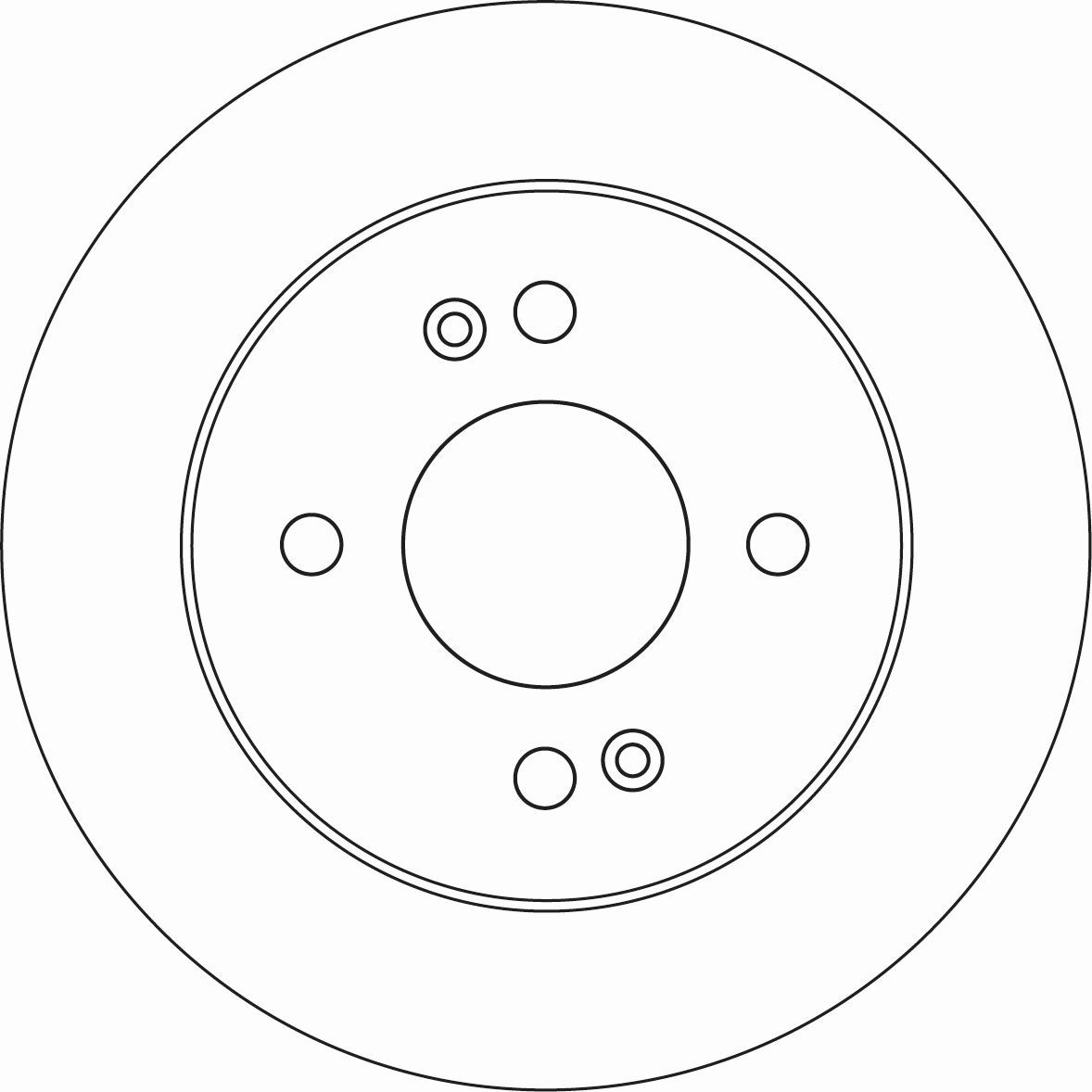 Stabdžių diskas TRW DF6949